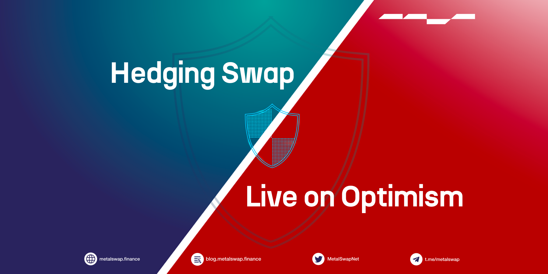 Hedging swap live on optimism-1