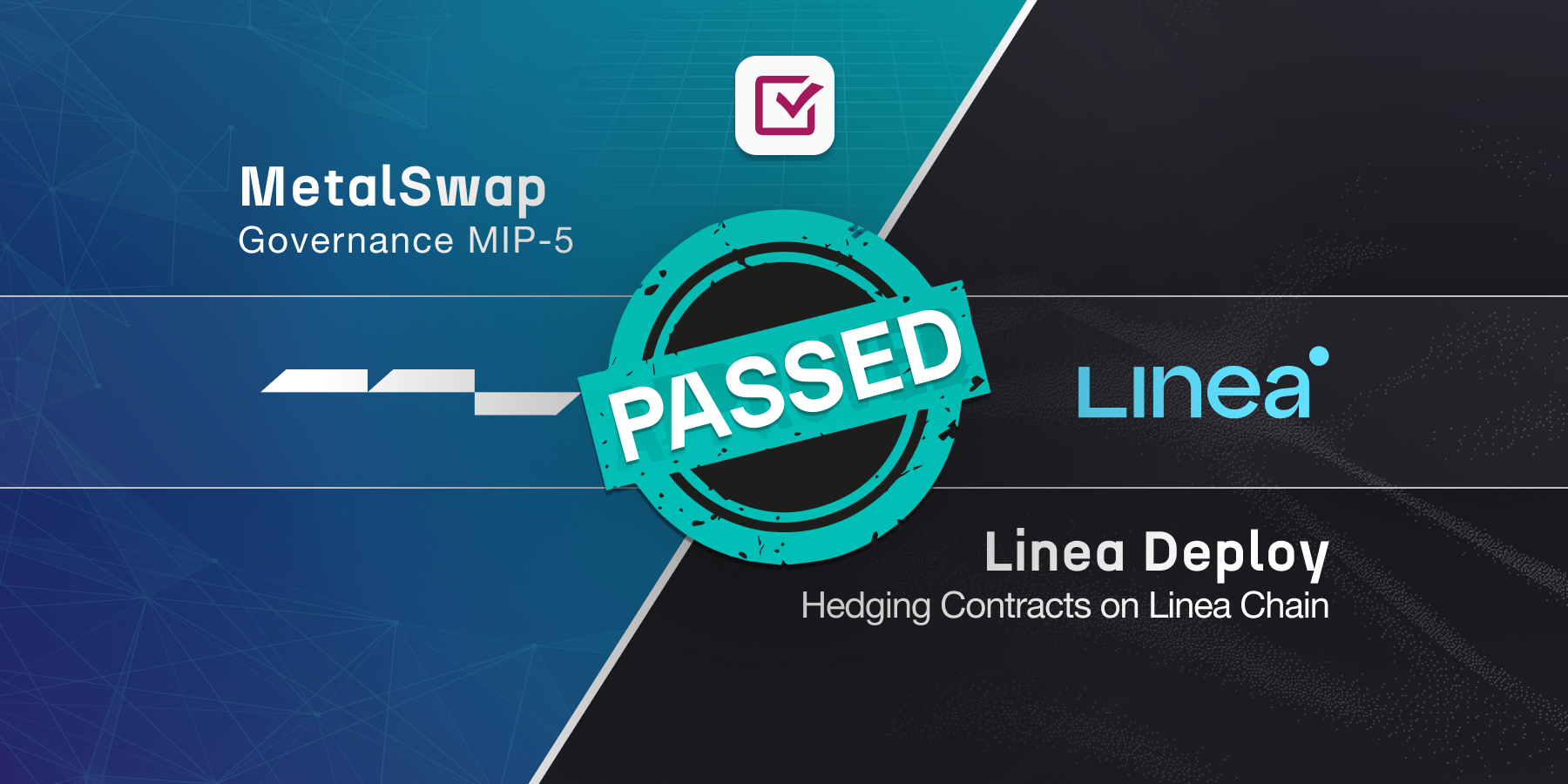 MetalSwap Governance - MIP-5 Linea Deploy [BLOG]